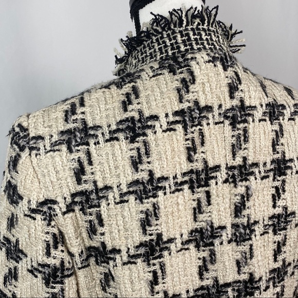 Harve Benard Vintage Black & White Blazer Jacket - Picture 10 of 16
